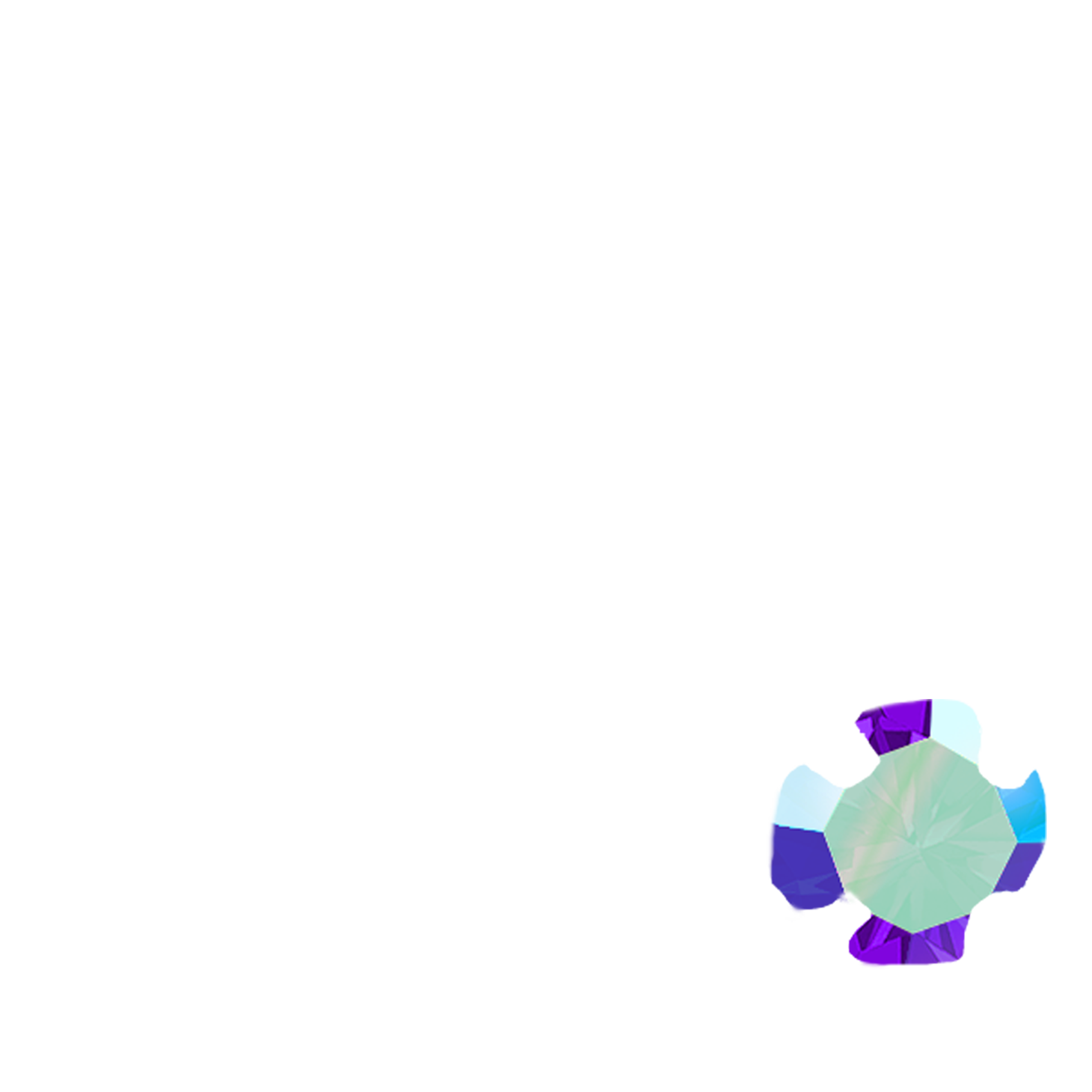 Amethyst Aurora 3.5mm Prong