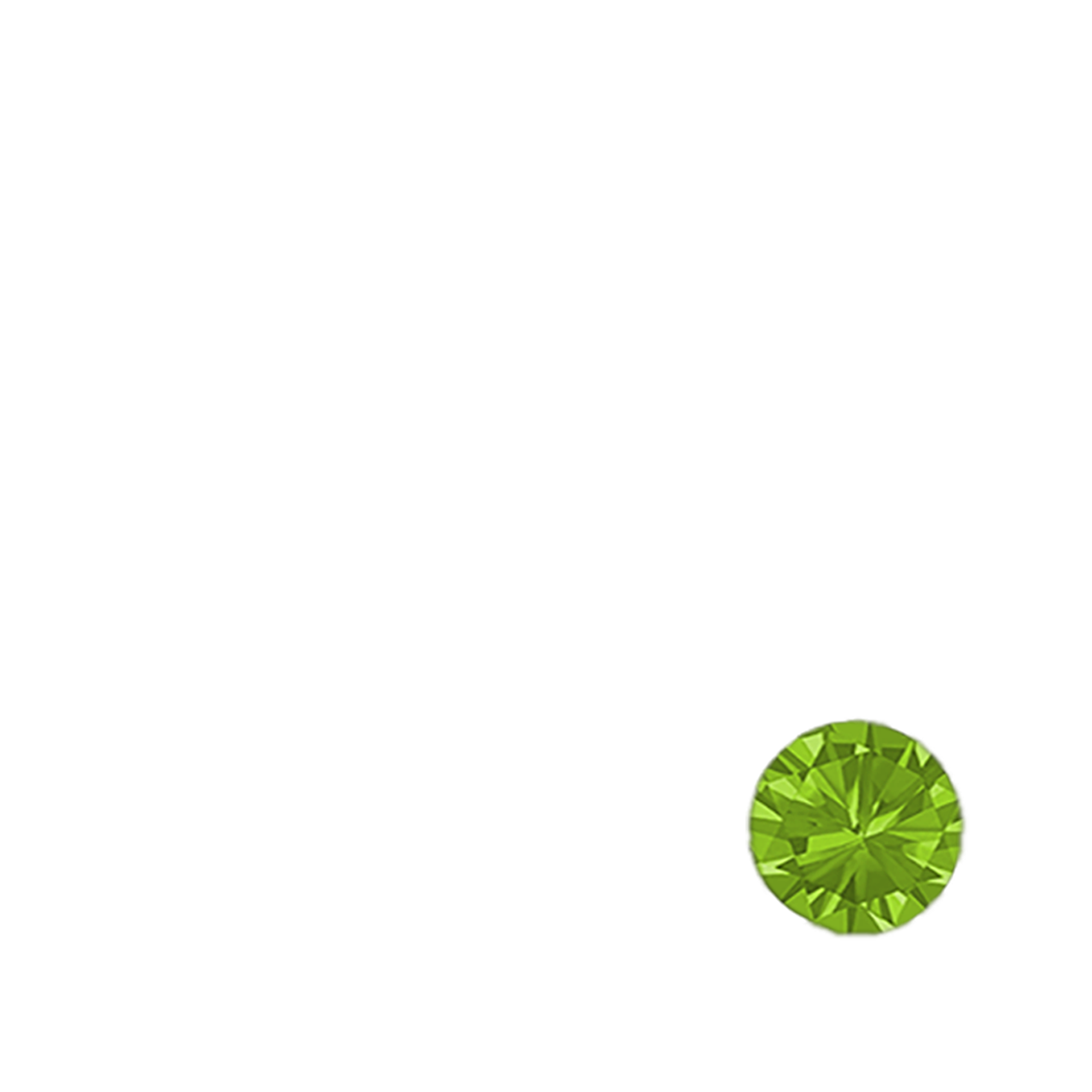Bezel-2.5mm-peridot