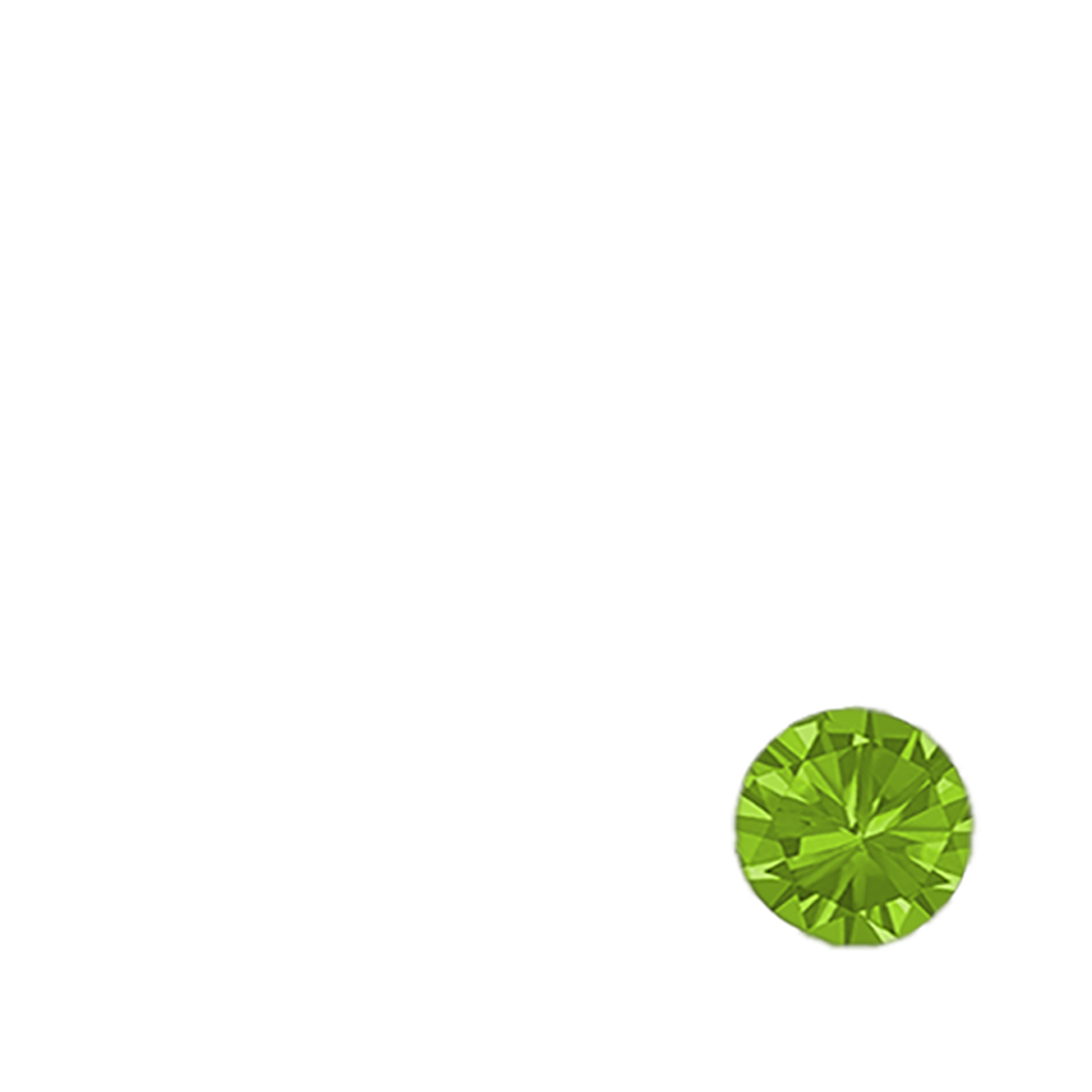Bezel-3mm-peridot