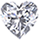 Clear Heart Stone
