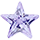 Light Purple CZ Star Icon