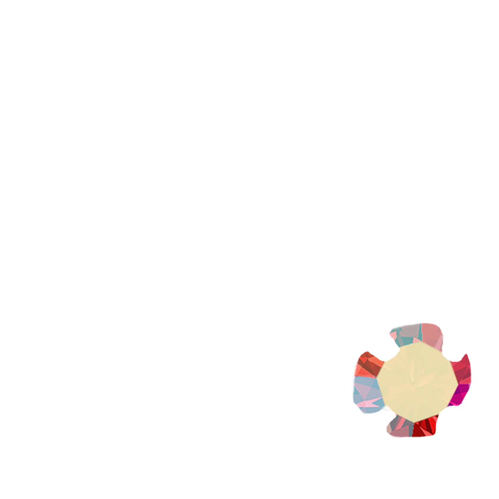 Orange Aurora 3mm Prong