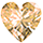 Peach Heart Stone