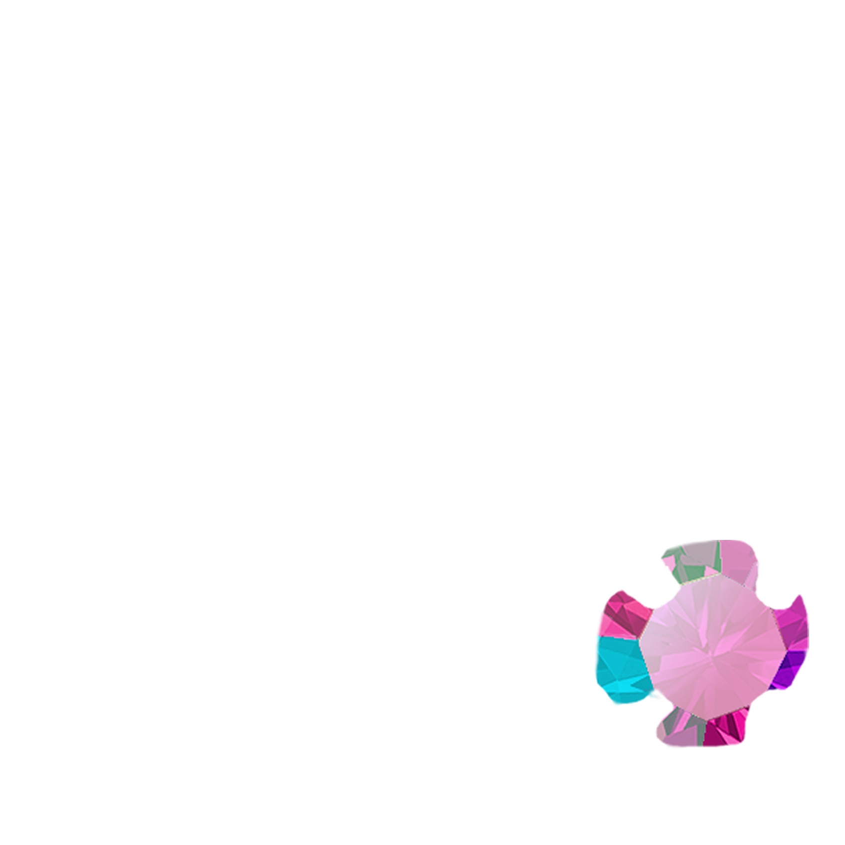 Pink Aurora 3.5mm Prong