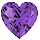 Purple Heart Stone