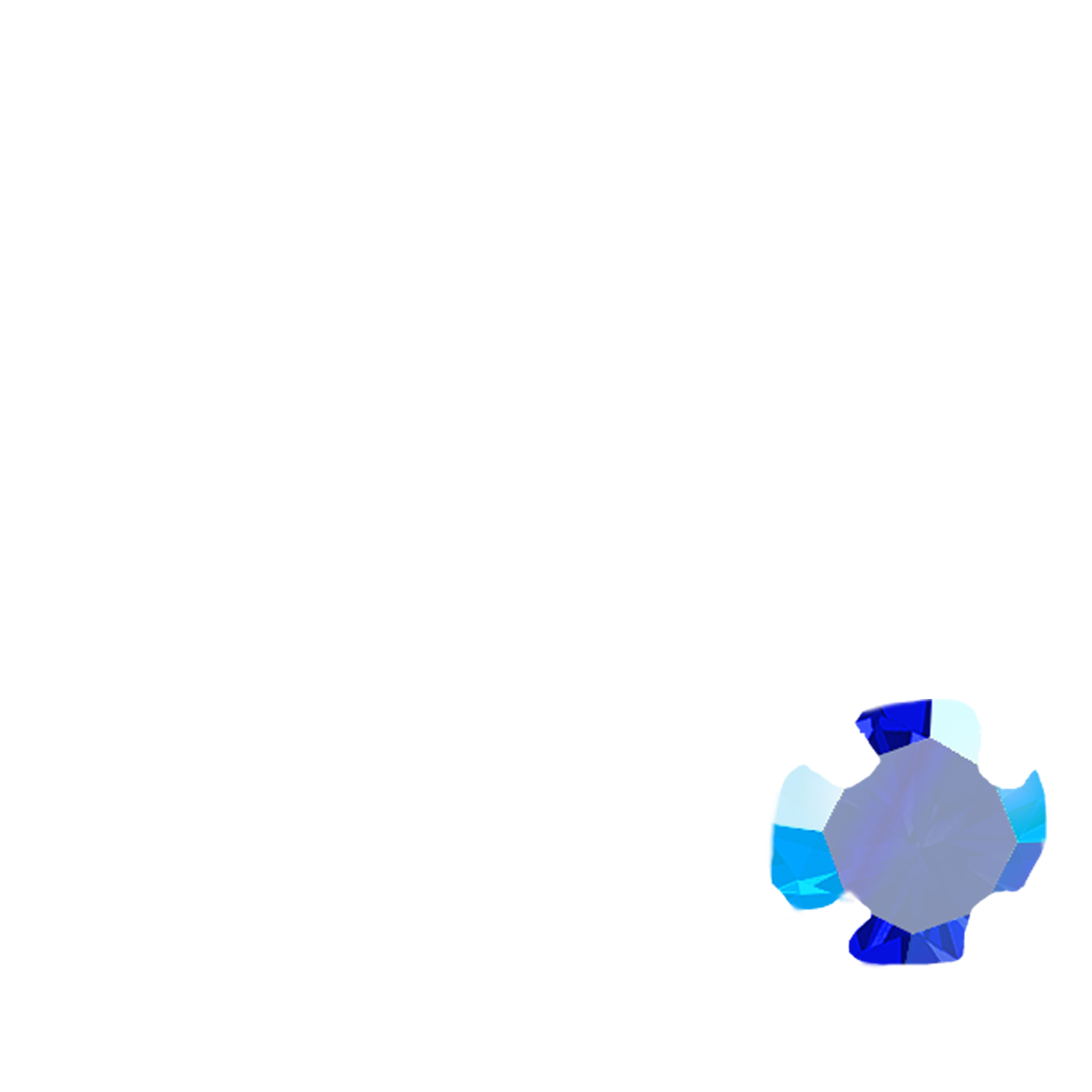 Sapphire Aurora 3.5mm Prong