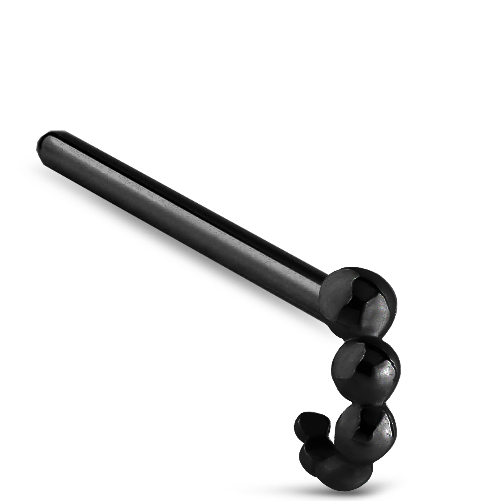 Round Bubble Nose Hugger 316L Surgical Steel 20G