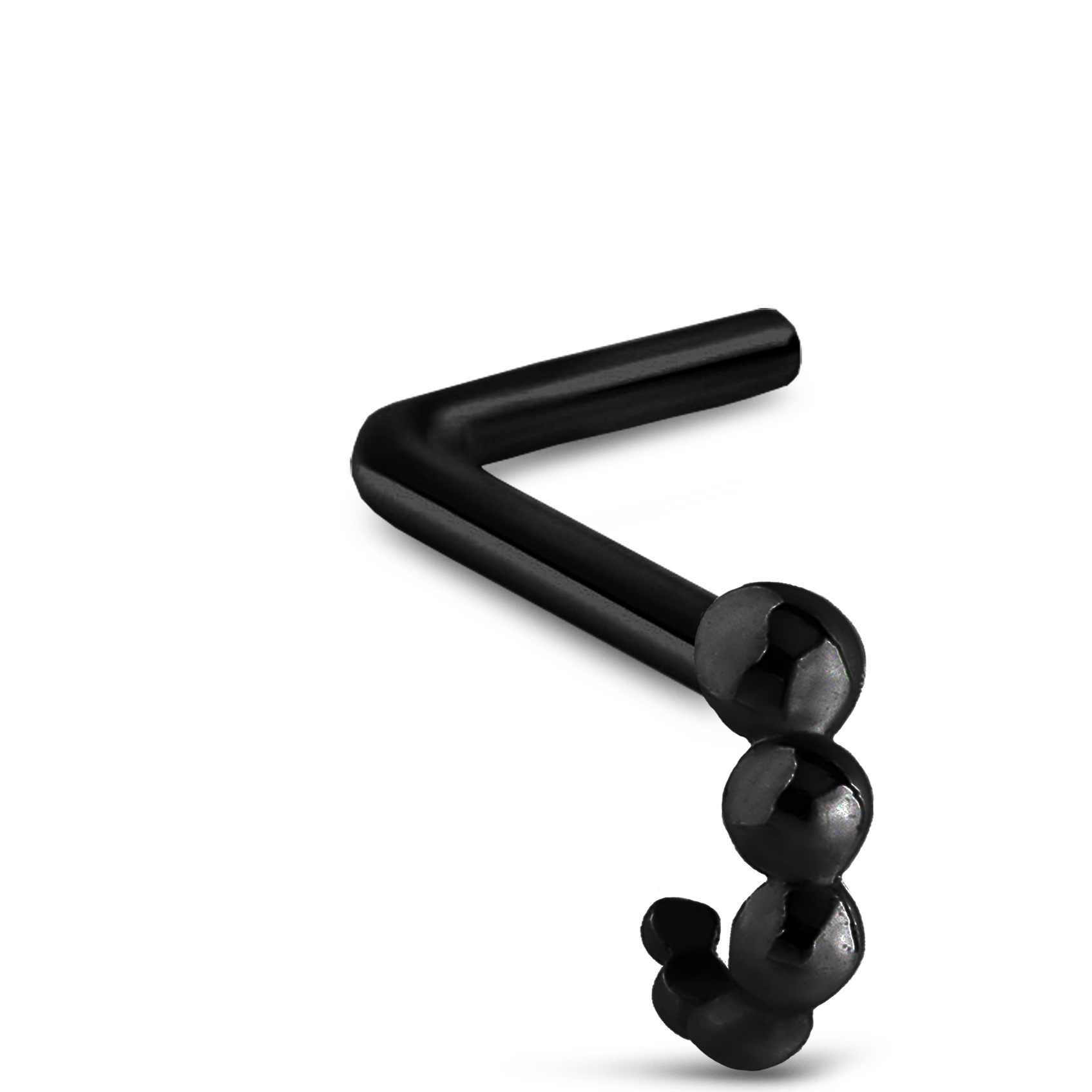 Round Bubble Nose Hugger 316L Surgical Steel 20G