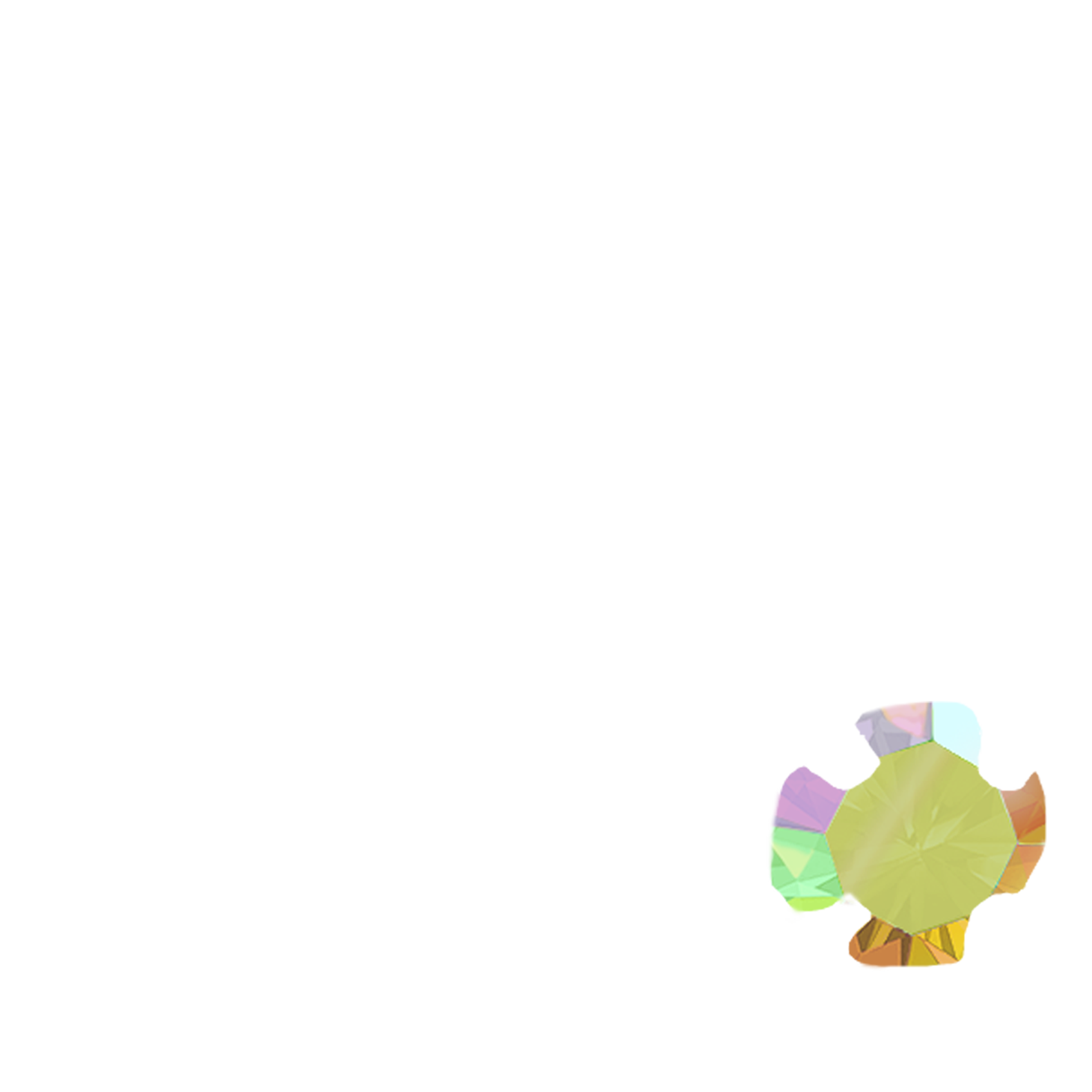 Yellow Aurora 3.5mm Prong