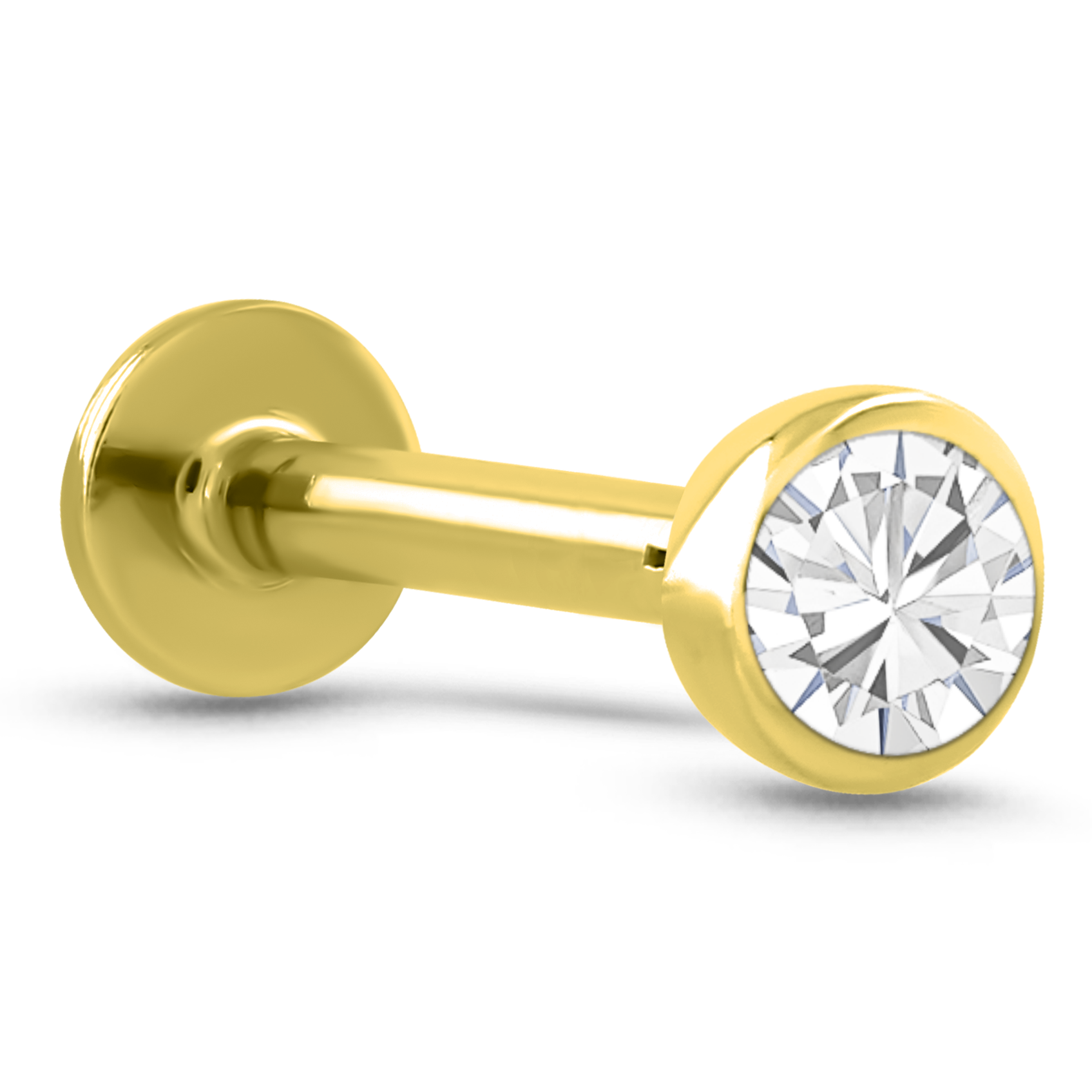 Yellow-Gold-Bezel-Labret-2mm