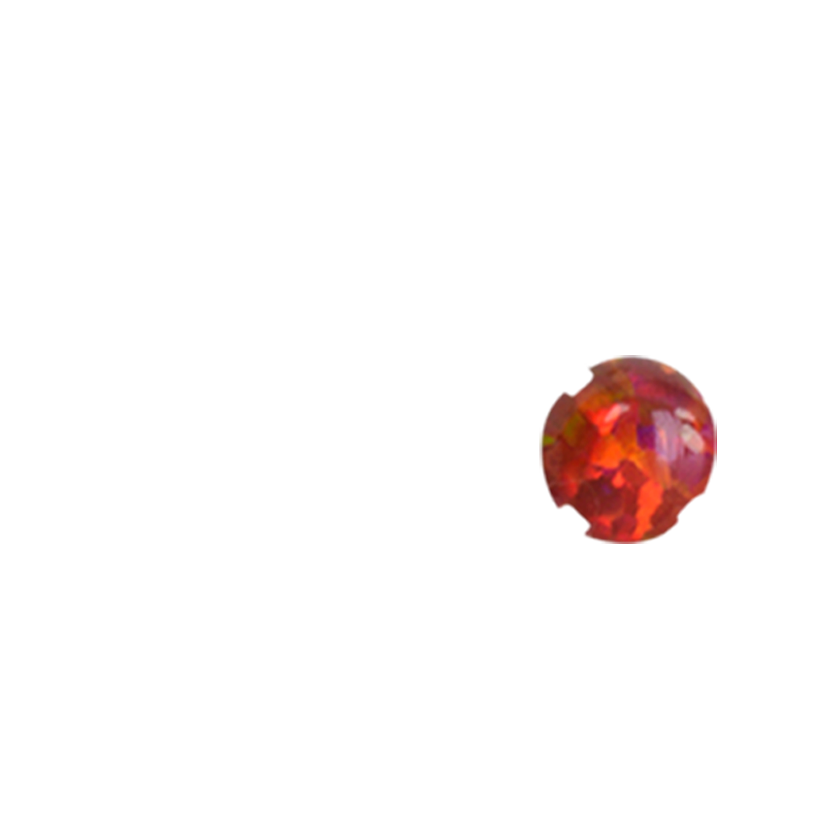 korb-prong-1.5mm-red-opal