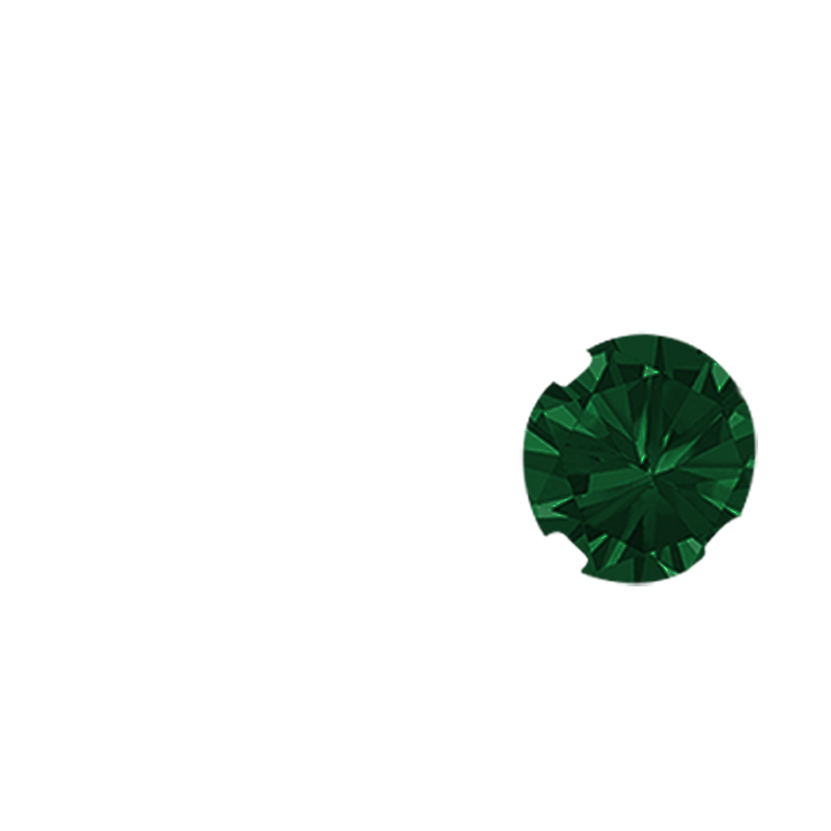 korb-prong-2.5mm-emerald