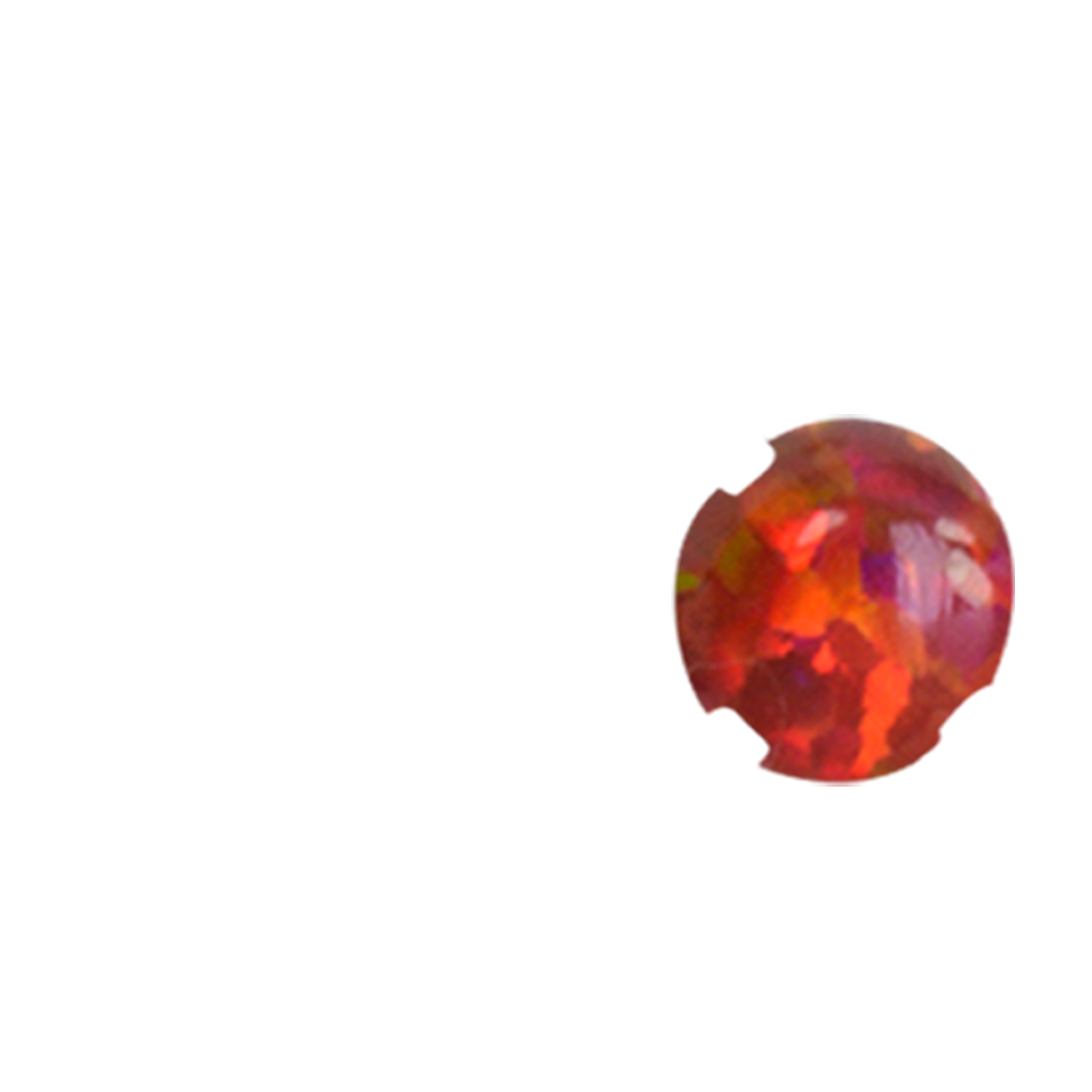 korb-prong-3mm-red-opal