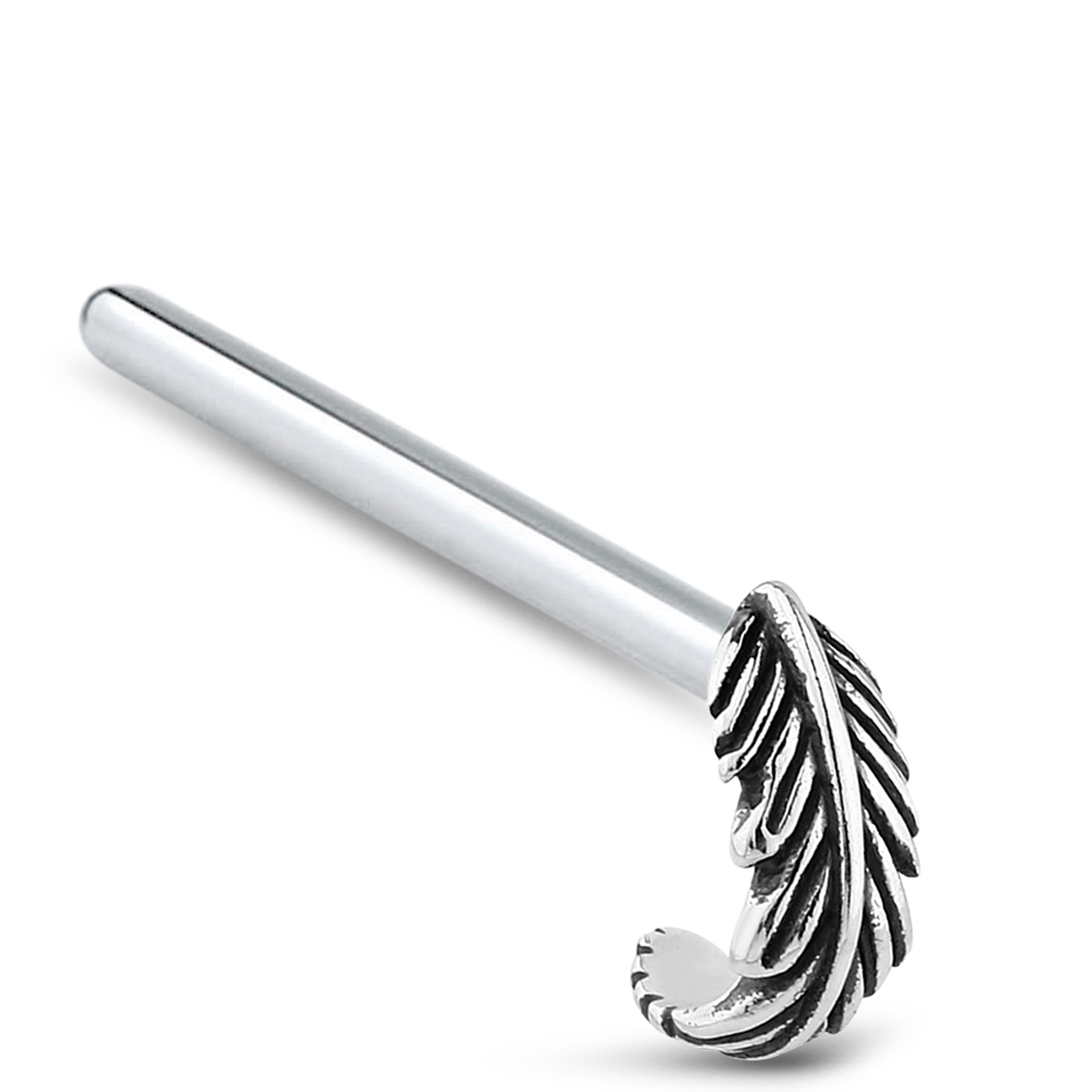 Feather Nose Hugger Nose Hugger 925 Sterling Silver