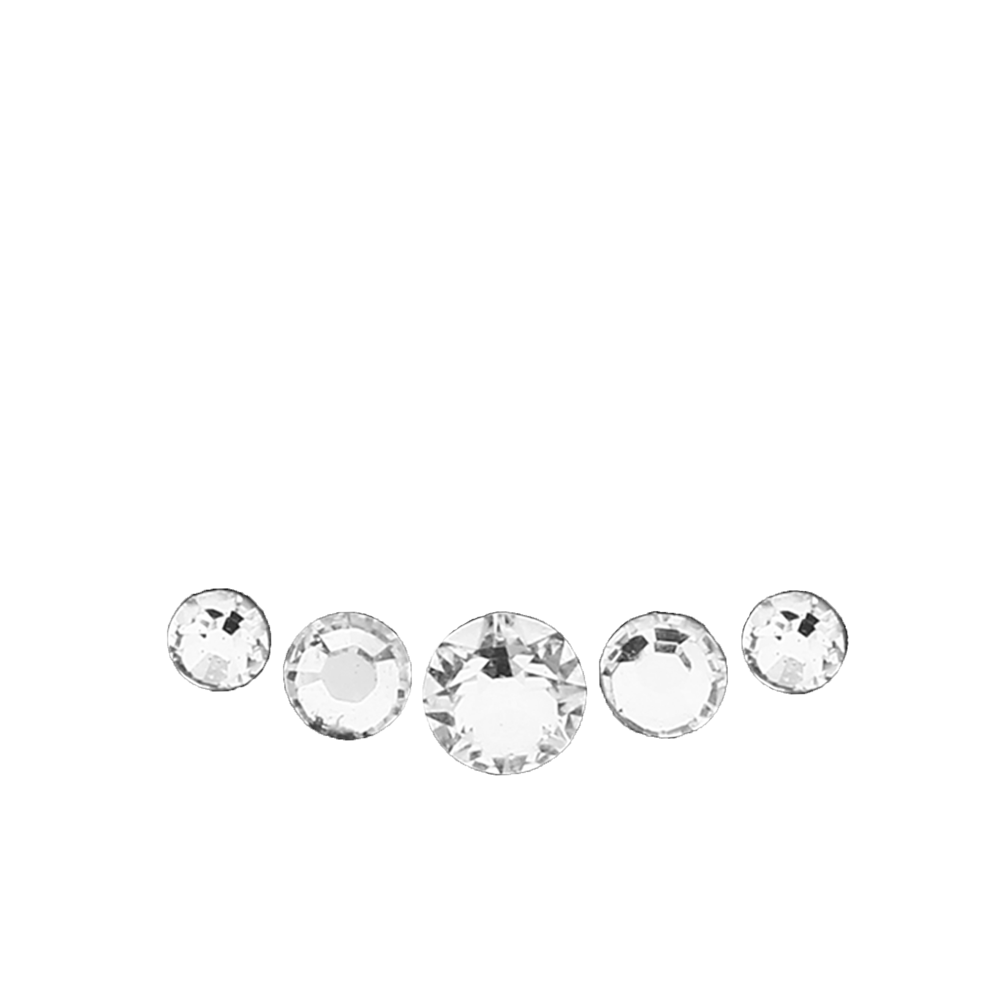 surgical-steel-5-stone-ear-jacket-E4012-clear