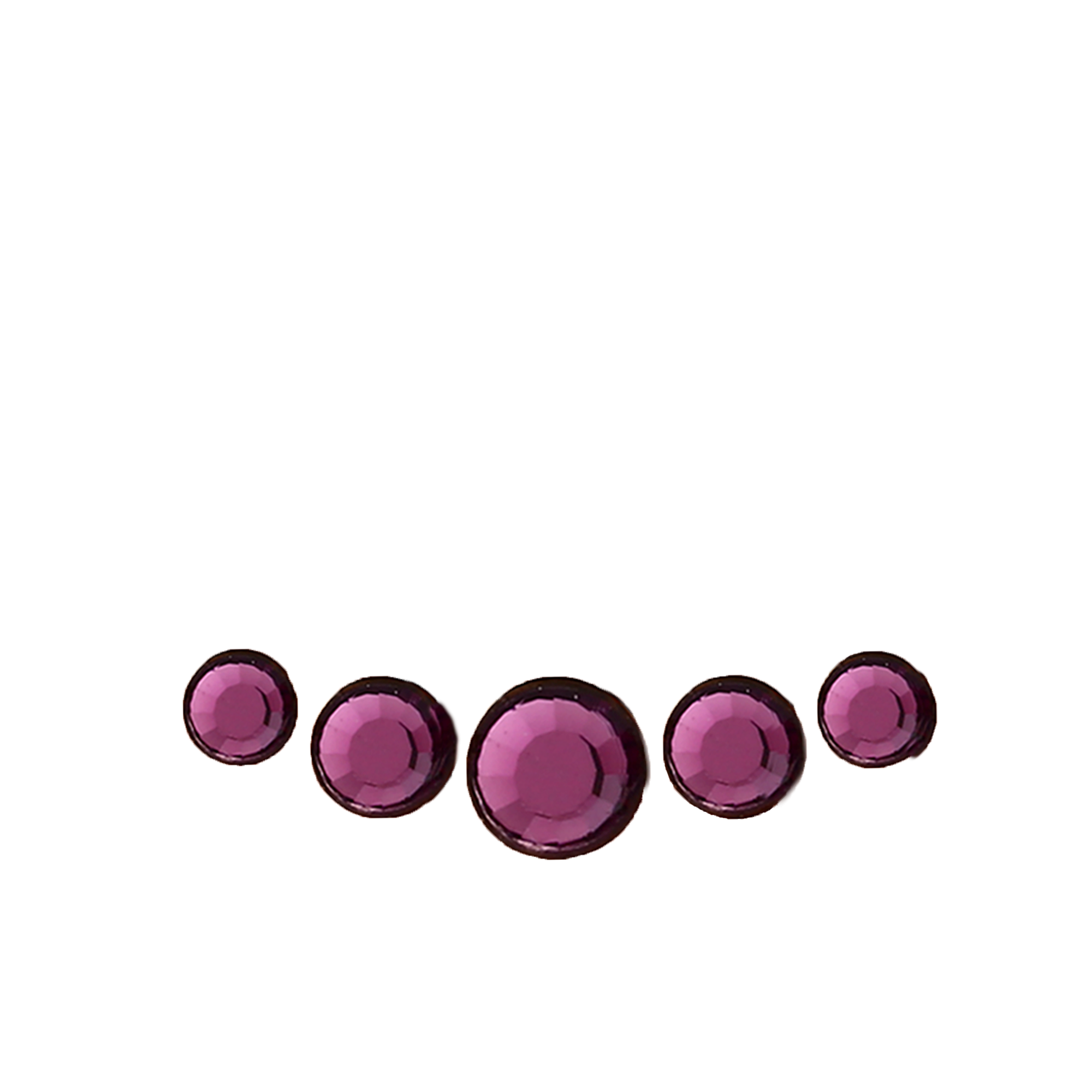 surgical-steel-5-stone-ear-jacket-E4012-purple