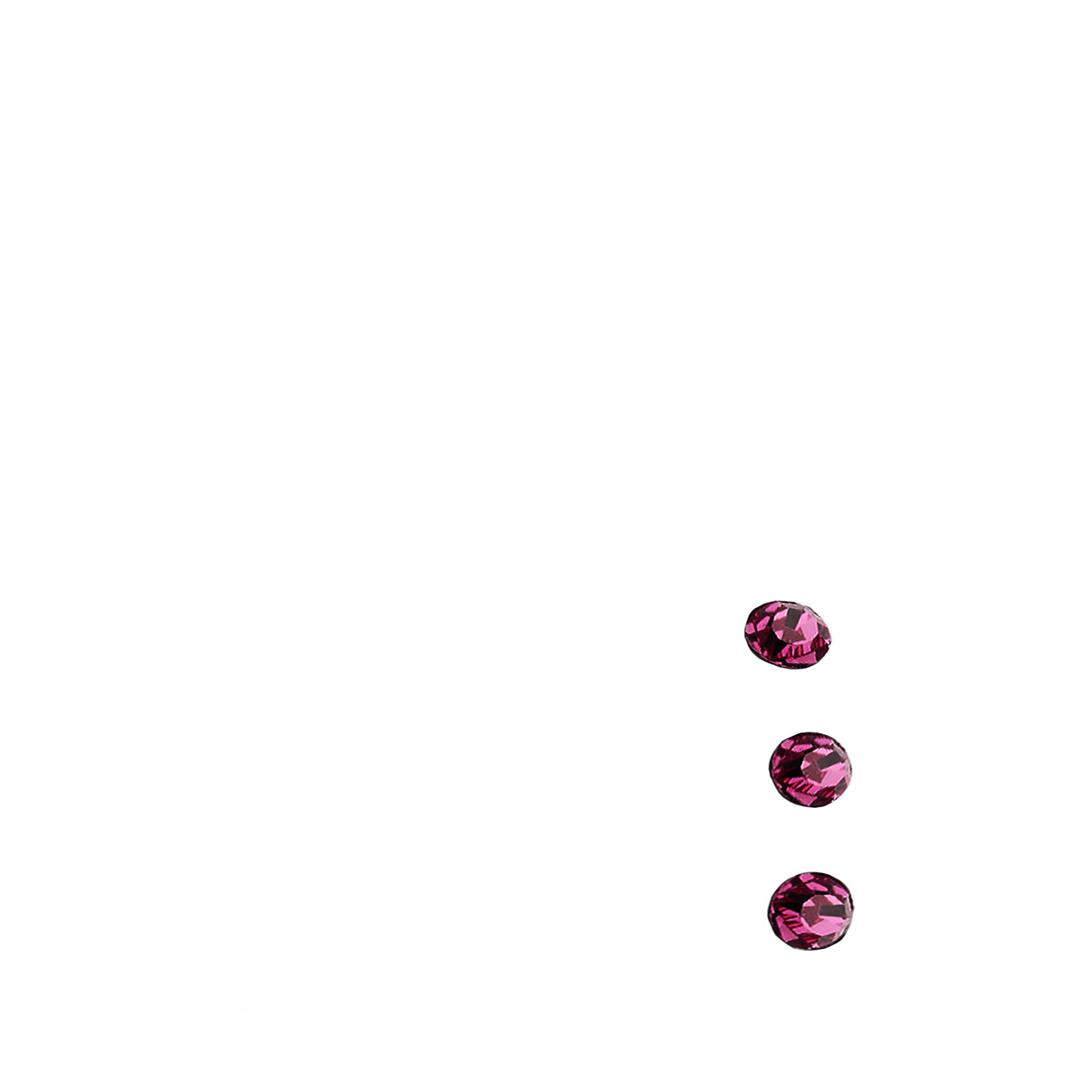 surgical-steel-nose-hugger-3-stone-NS68-D1638-fuchsia