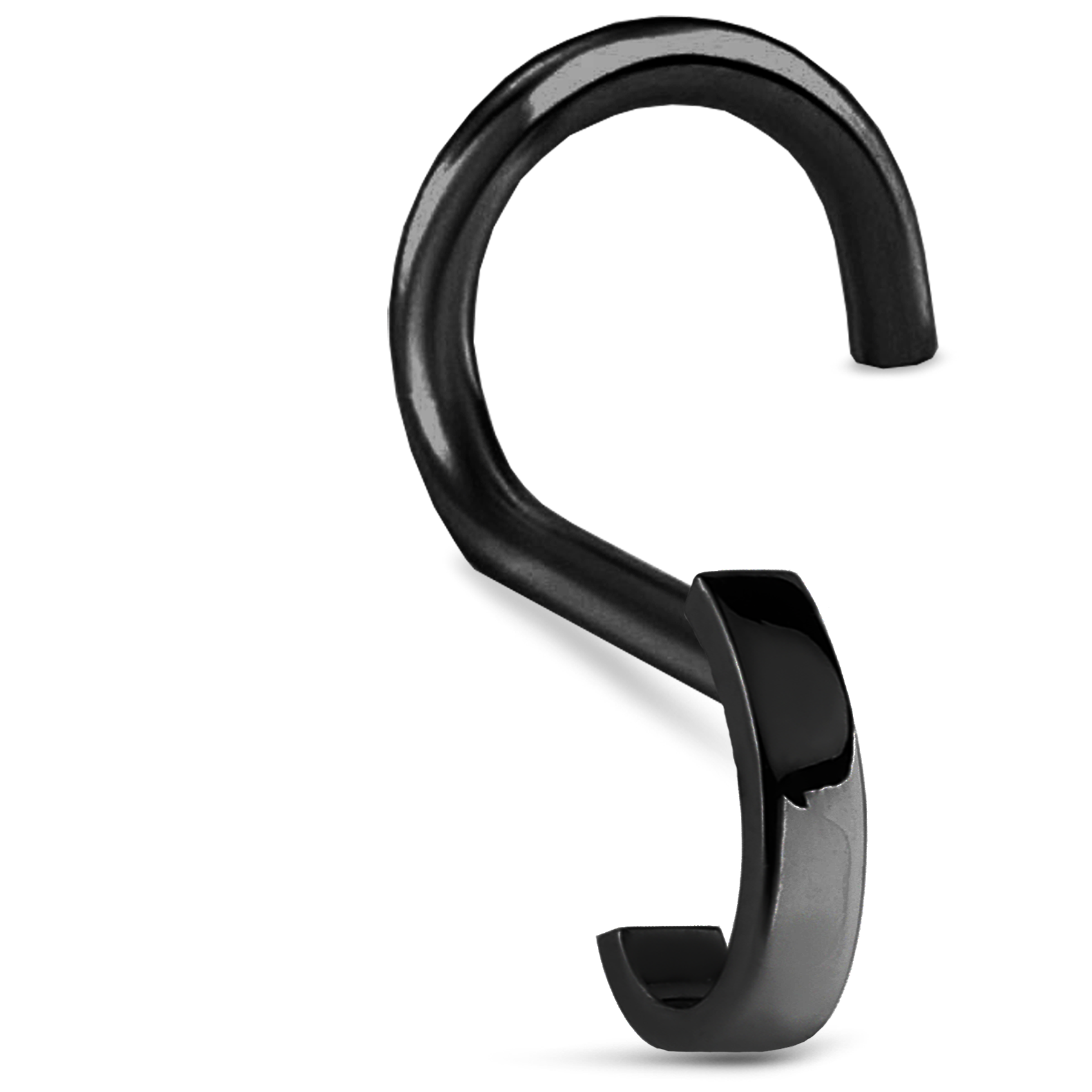 Plain Nose Hugger Stud 316L Surgical Steel 20G