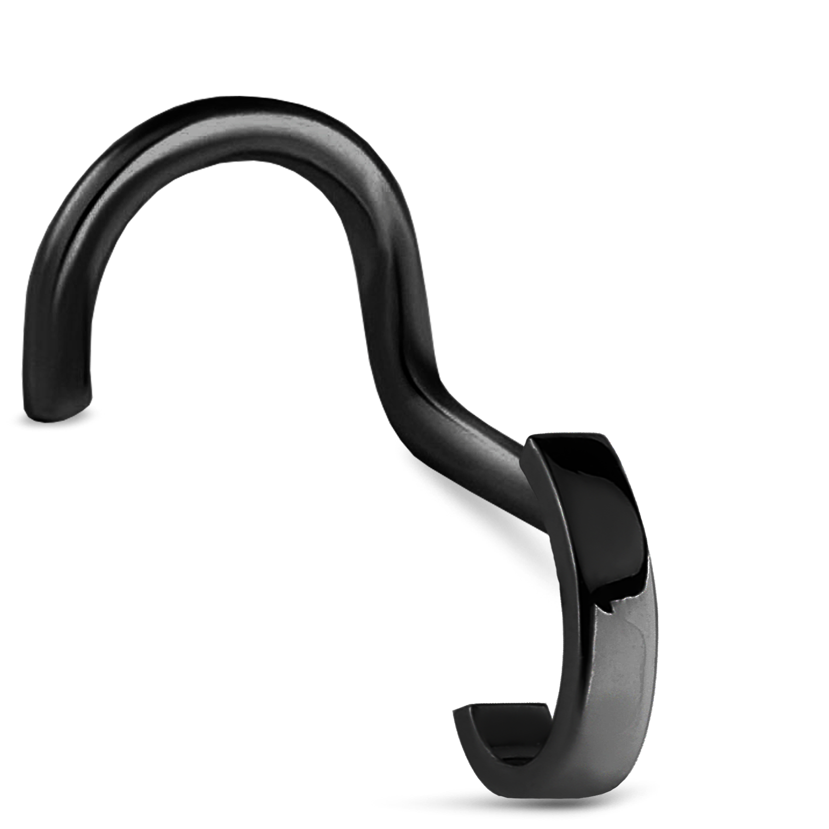 Plain Nose Hugger Stud 316L Surgical Steel 20G