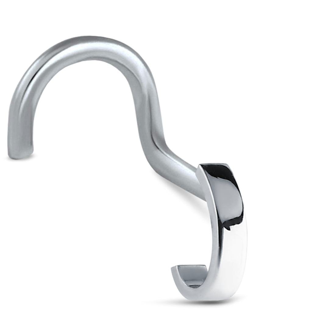 Surgical Steel Nose Hugger Right Nose Screw