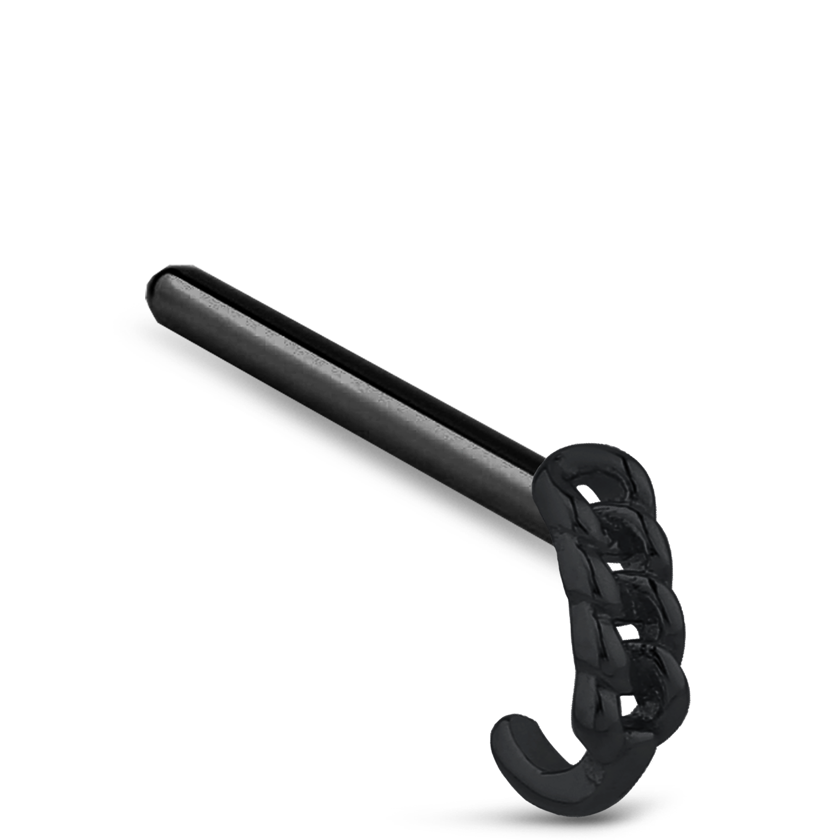 Chain Nose Hugger Stud Ring 316L Surgical Steel 20G