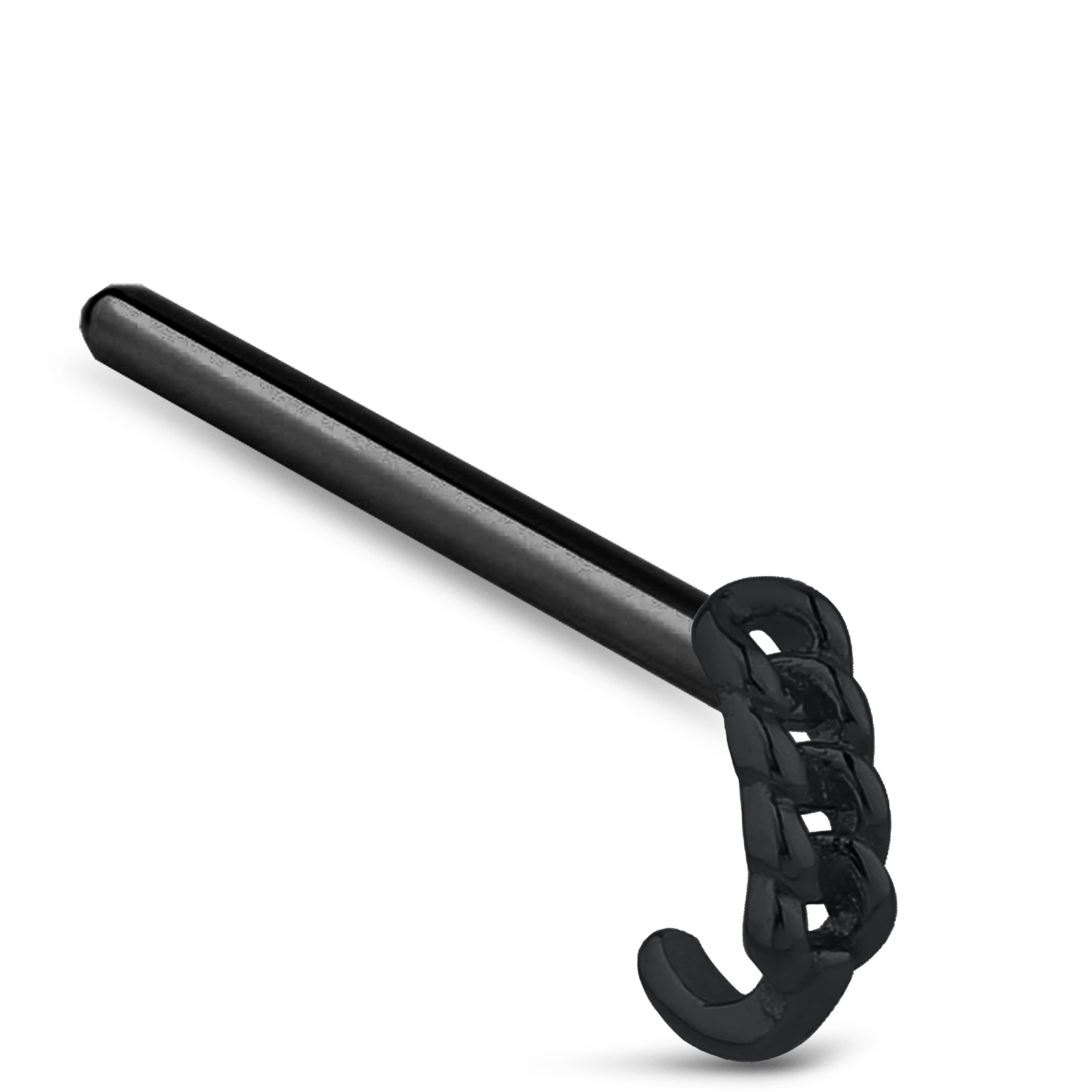 Chain Nose Hugger Stud Ring 316L Surgical Steel 20G