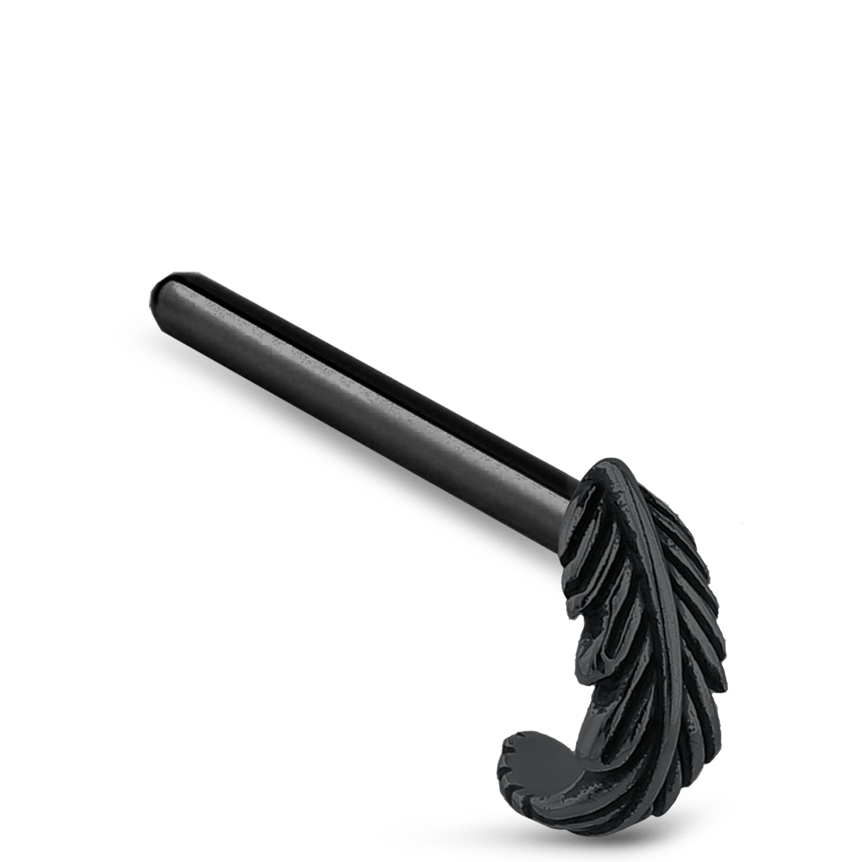 Feather Nose Hugger 316L Surgical Steel 20G