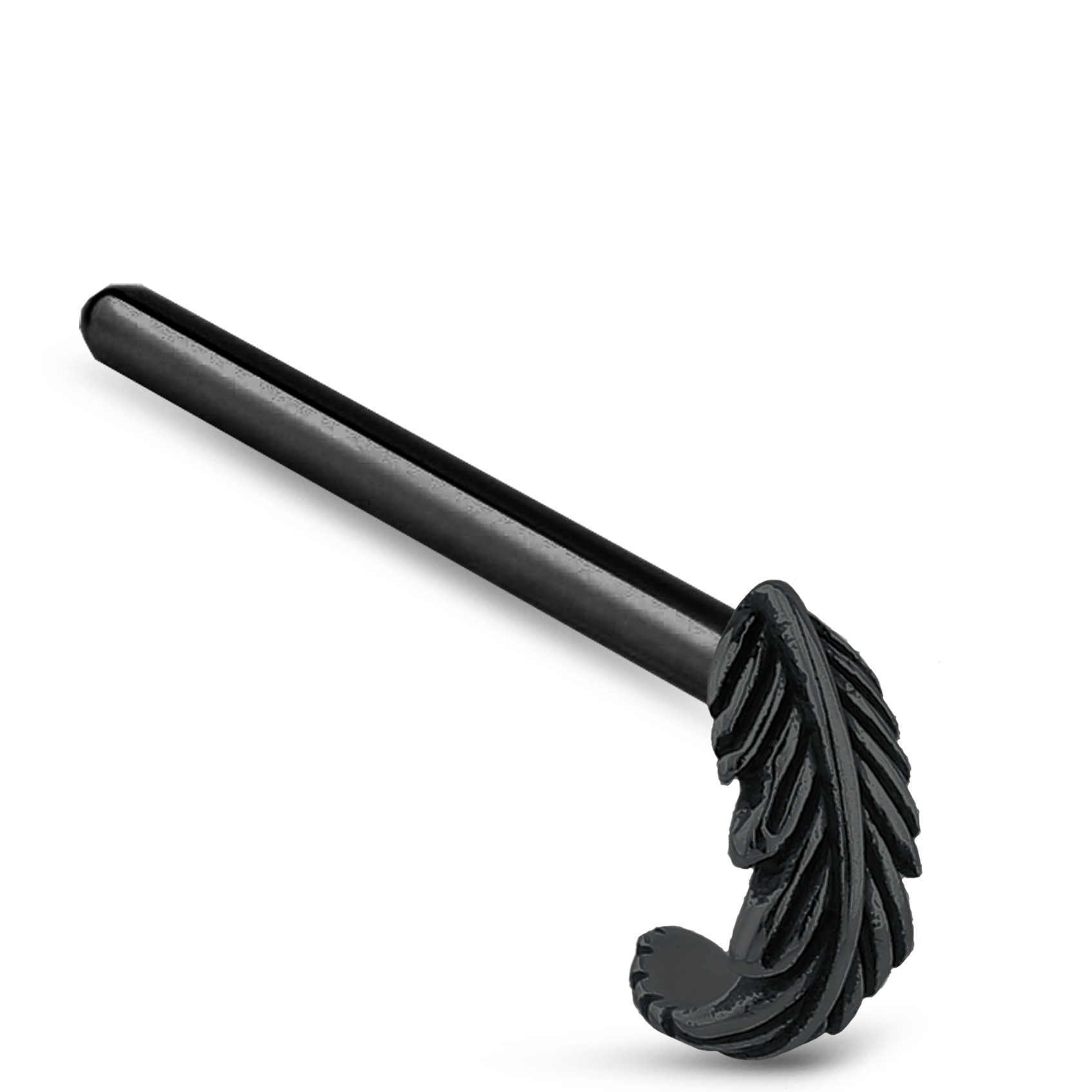 Feather Nose Hugger 316L Surgical Steel 20G