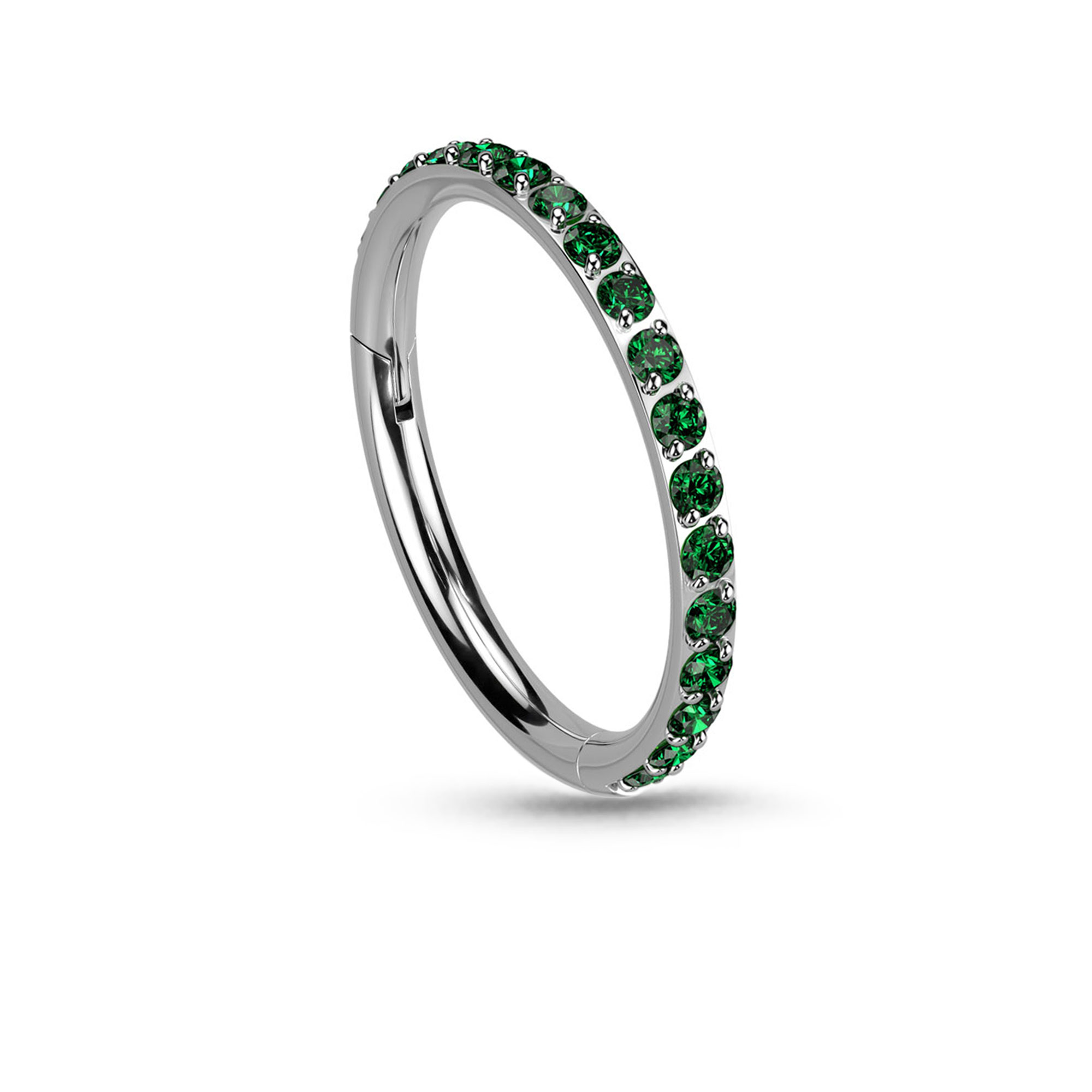 surgical-steel-paved-cz-hoop-C3139-C3140-emerald