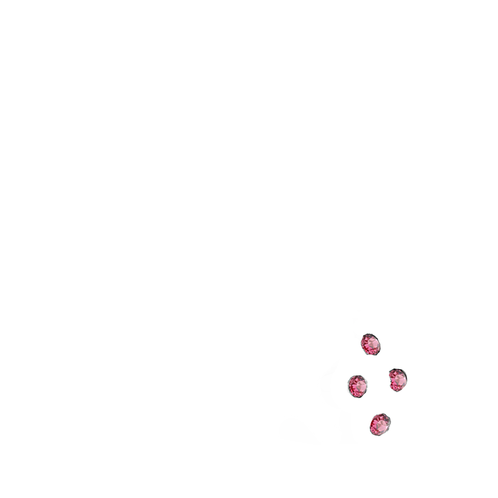 surgical-steel-sterling-silver-nose-hugger-4-stone-NS507-D1640-pink