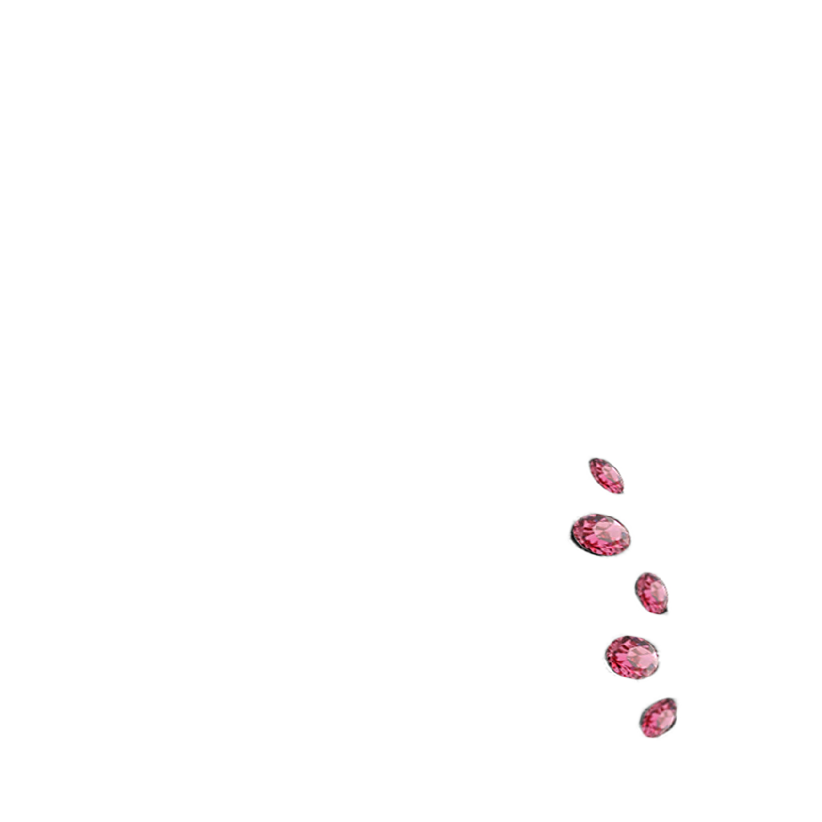 surgical-steel-sterling-silver-nose-hugger-5-stone-NS565-D1645-pink