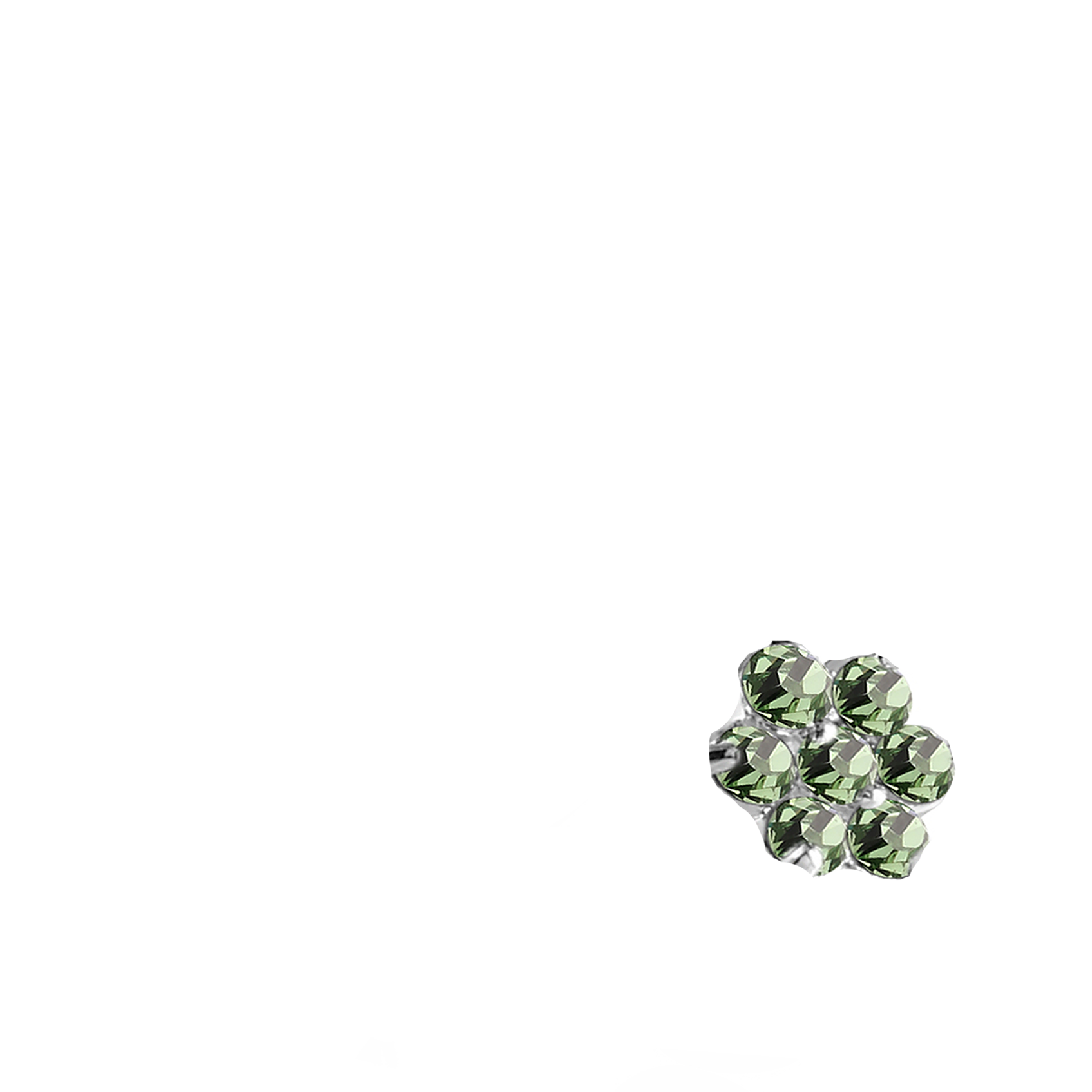 surgical-steel-sterling-silver-nose-hugger-stud-flower-cz-NS78-D1648-peridot