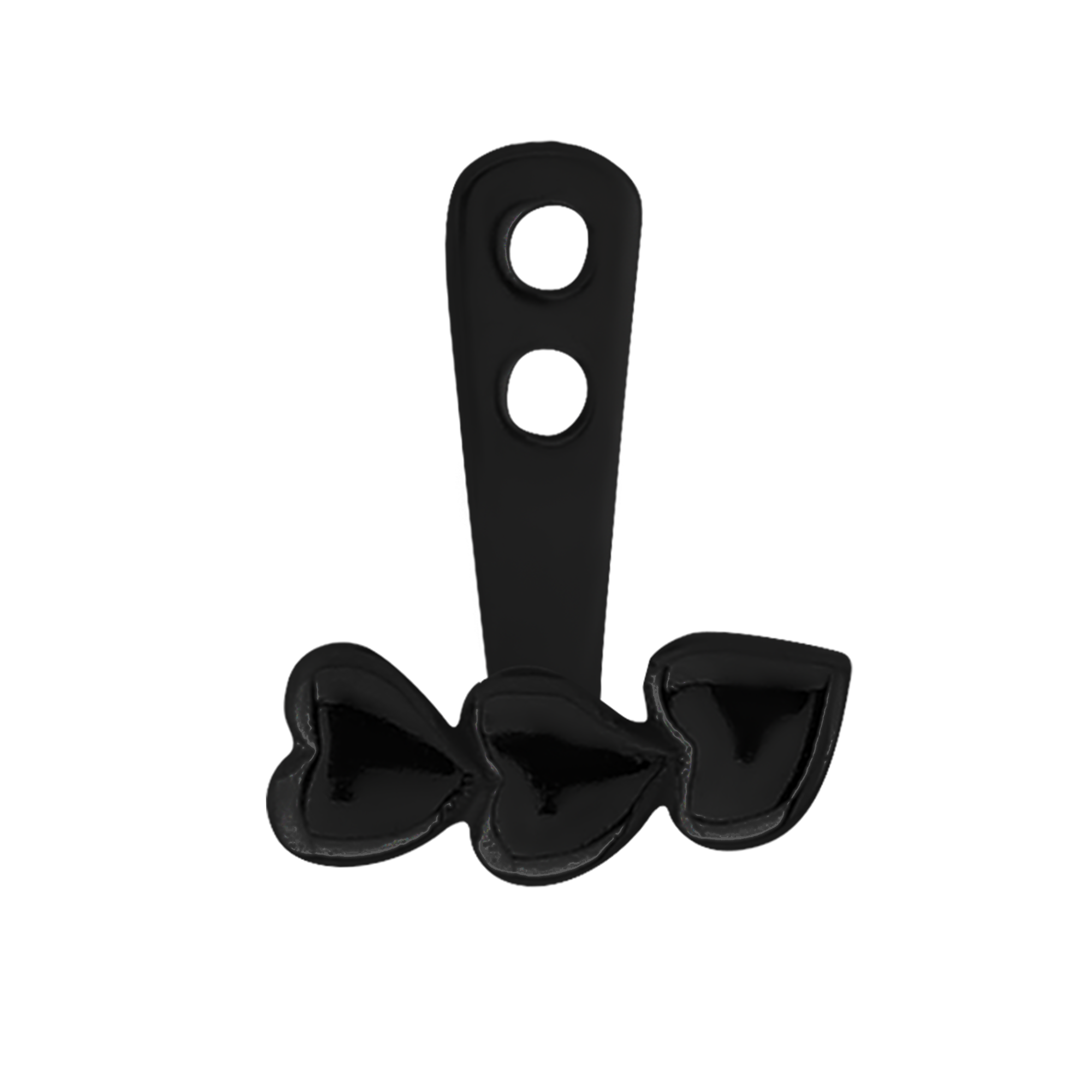 Hearts Tragus Ear Jacket Cartilage Labret Right Left 316L Surgical Steel