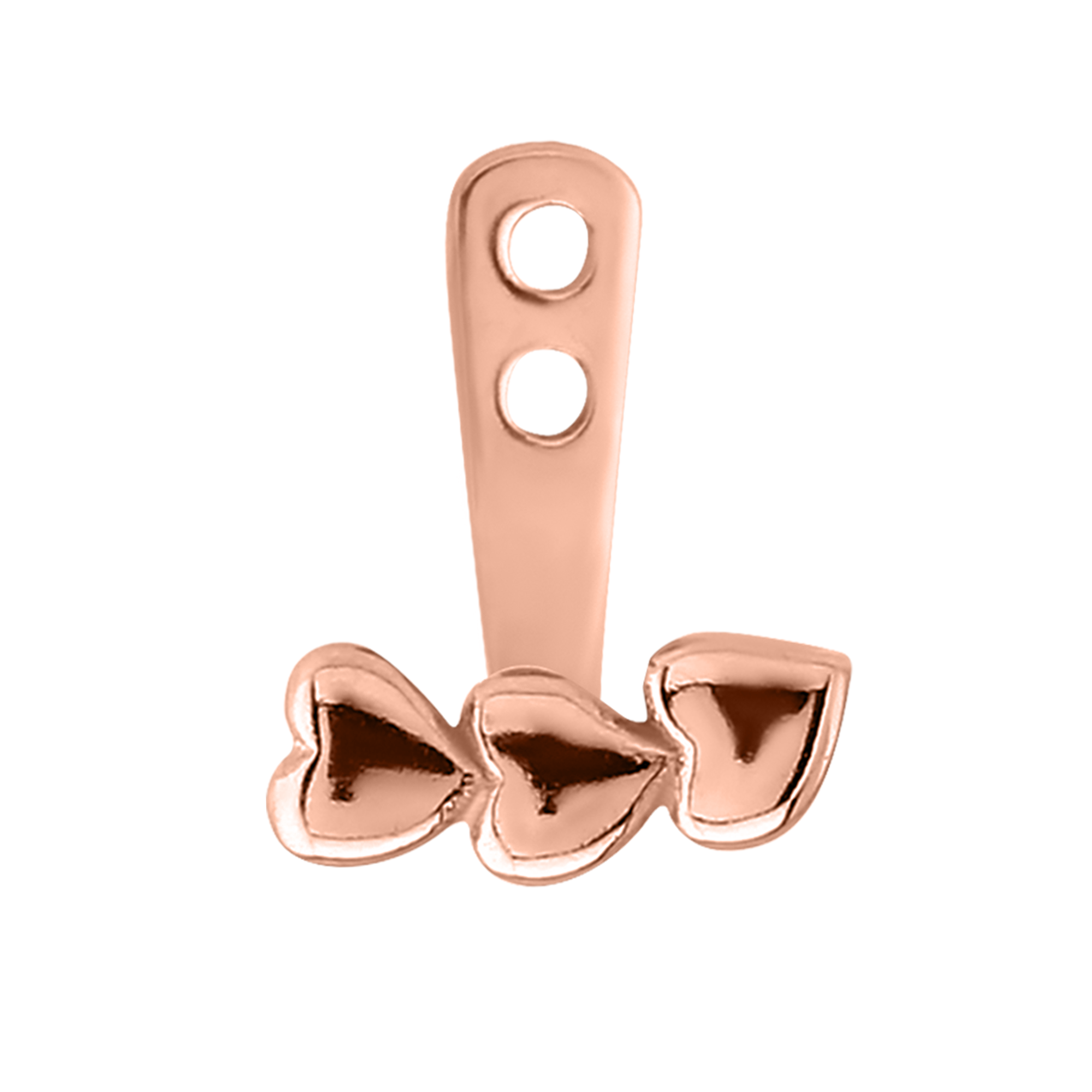 Hearts Tragus Ear Jacket Cartilage Labret Right Left 316L Surgical Steel