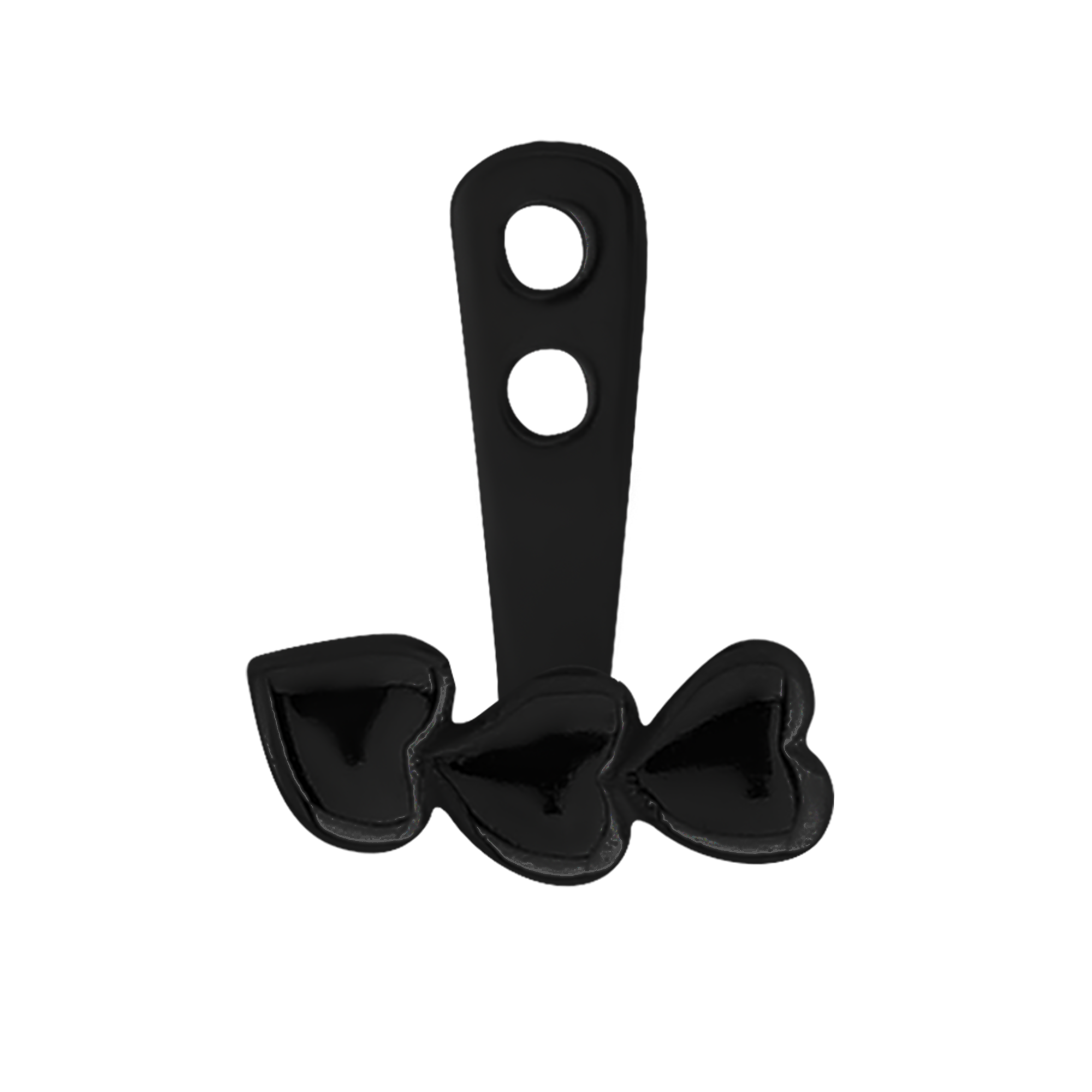 Hearts Tragus Ear Jacket Cartilage Labret Right Left 316L Surgical Steel